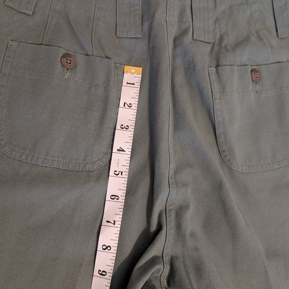 NWT Northern Reelections 100% Cotton Town Pants Leaf/ green Straight leg Sz 10 - Picture 11 of 15